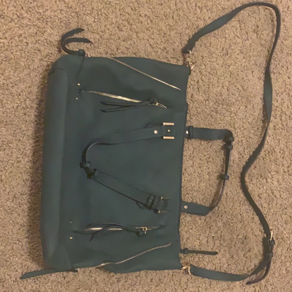Pine green purse